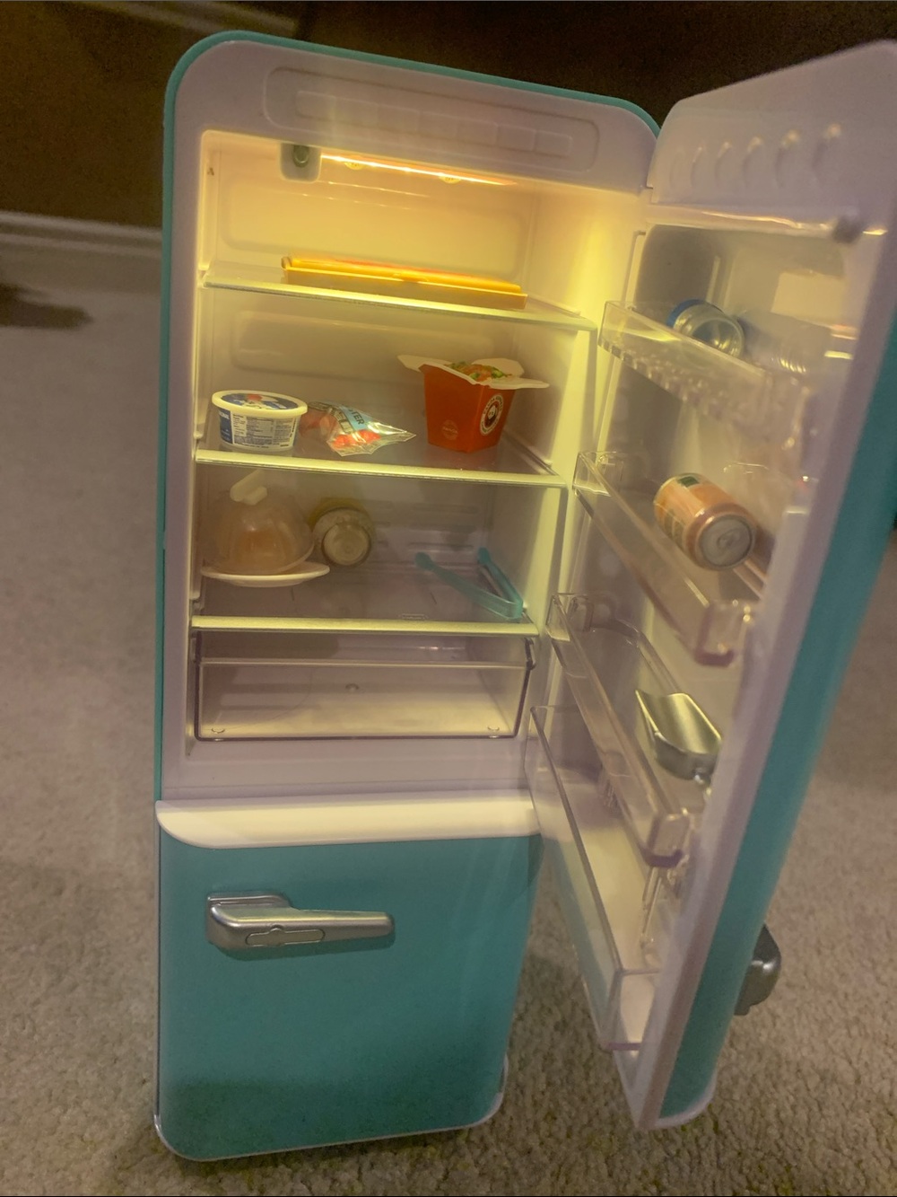 Mini Brands Retro Toy Mini Fridge